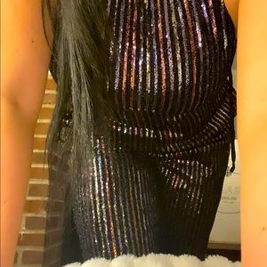 Anthropologie Disco Jumpsuit